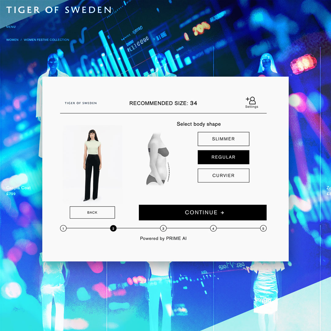 How Tiger of Sweden Uses Prime AI’s Size Finder to Reduce Clothing Returns